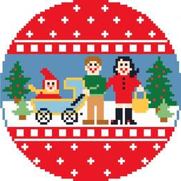CTT2 J1 - Baby’s First Christmas Ornament