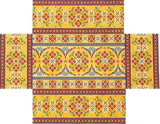 BC17 - Calico Garden Brick Cover