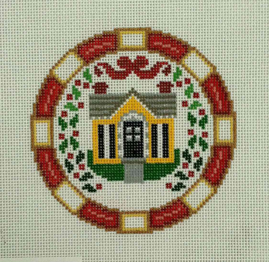 CO18 - Happy Holidays Christmas House Ornament
