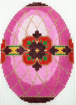 XM501 - Faberge Egg - Red Emblem on Pink