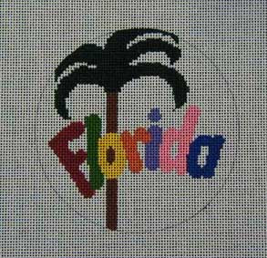 CB-39 - Palm Tree Florida Ornament
