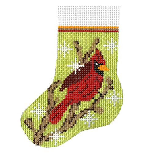 STK210 - Cardinal Mini Stocking