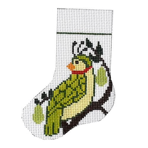 STK222 - Partridge in a Pear Tree Mini Stocking