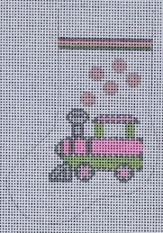 STK241 - Mini Choo Choo Pink Stocking