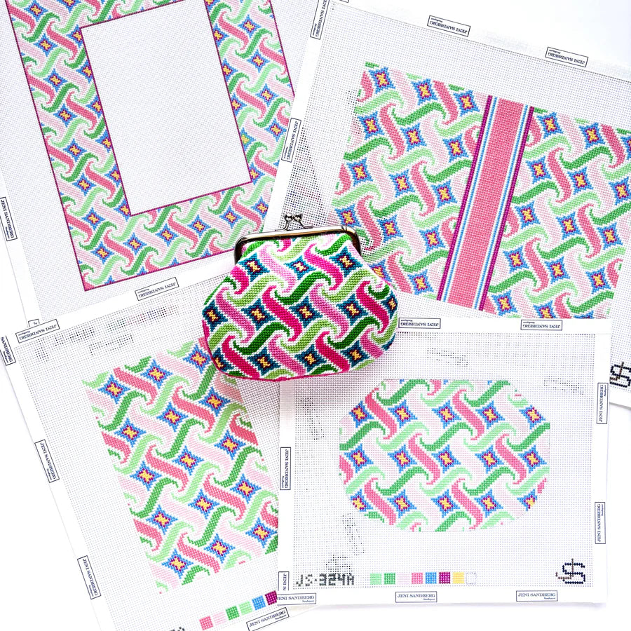 JS-350B - Swirl Picture Frame - Pastels