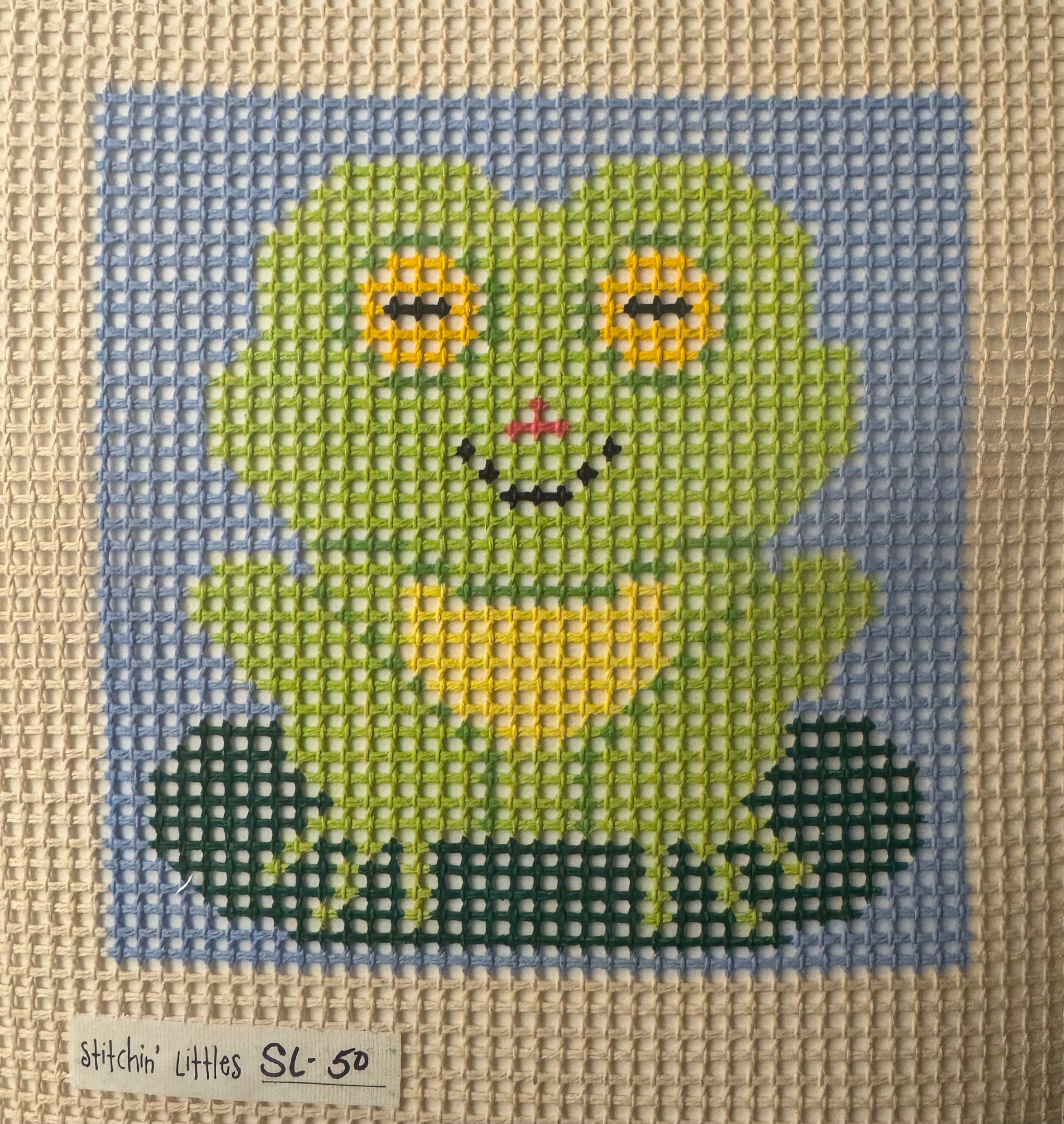 SL-50 - Stitchin' Littles - Frog (Kitted)