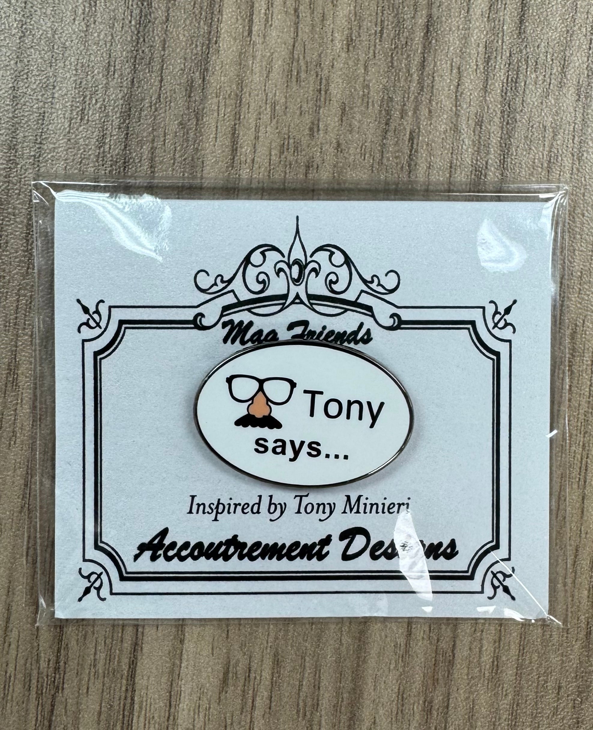Tony Says Needle Minder
