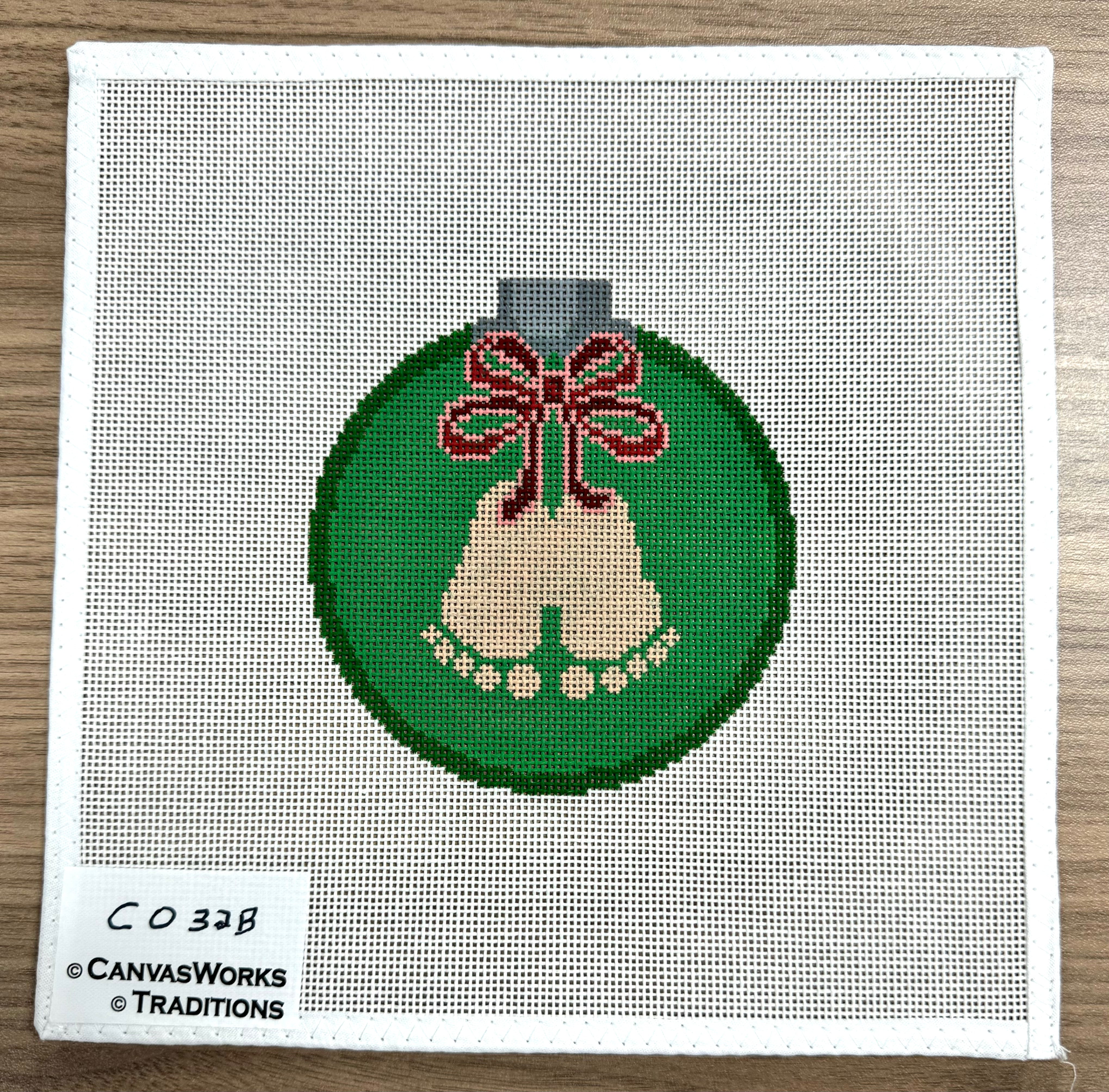 CO32B - Girl's First Christmas - Green