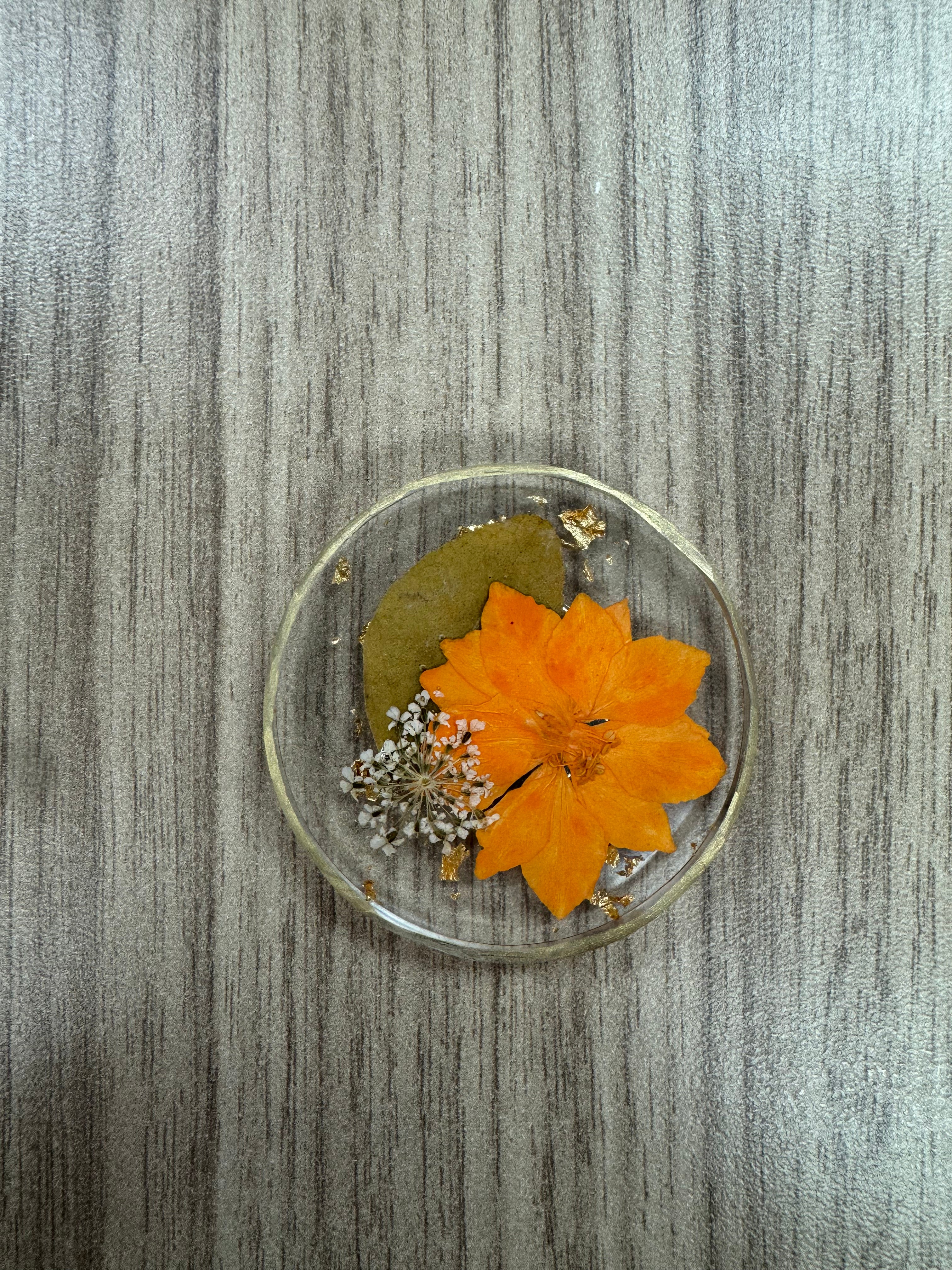 Pressed Flowers Needle Minder