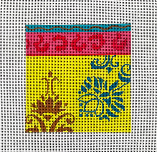 IN223 - Yellow and Pink Pattern Insert