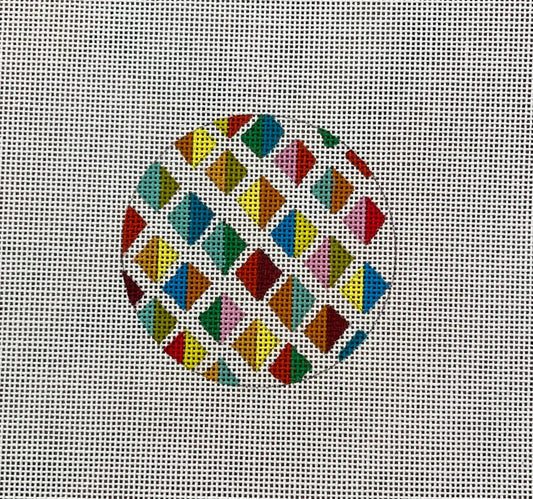 IN410 - Multicolor Diamonds Round