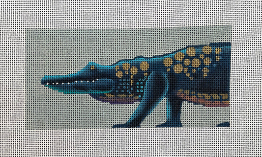 IN584 - Blue Alligator