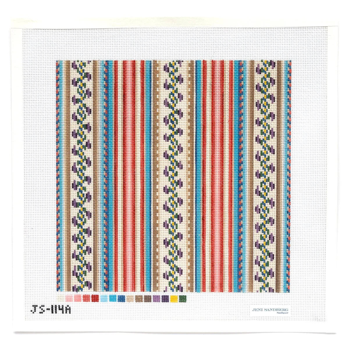 JS-114A - French Stripe 10" Pillow