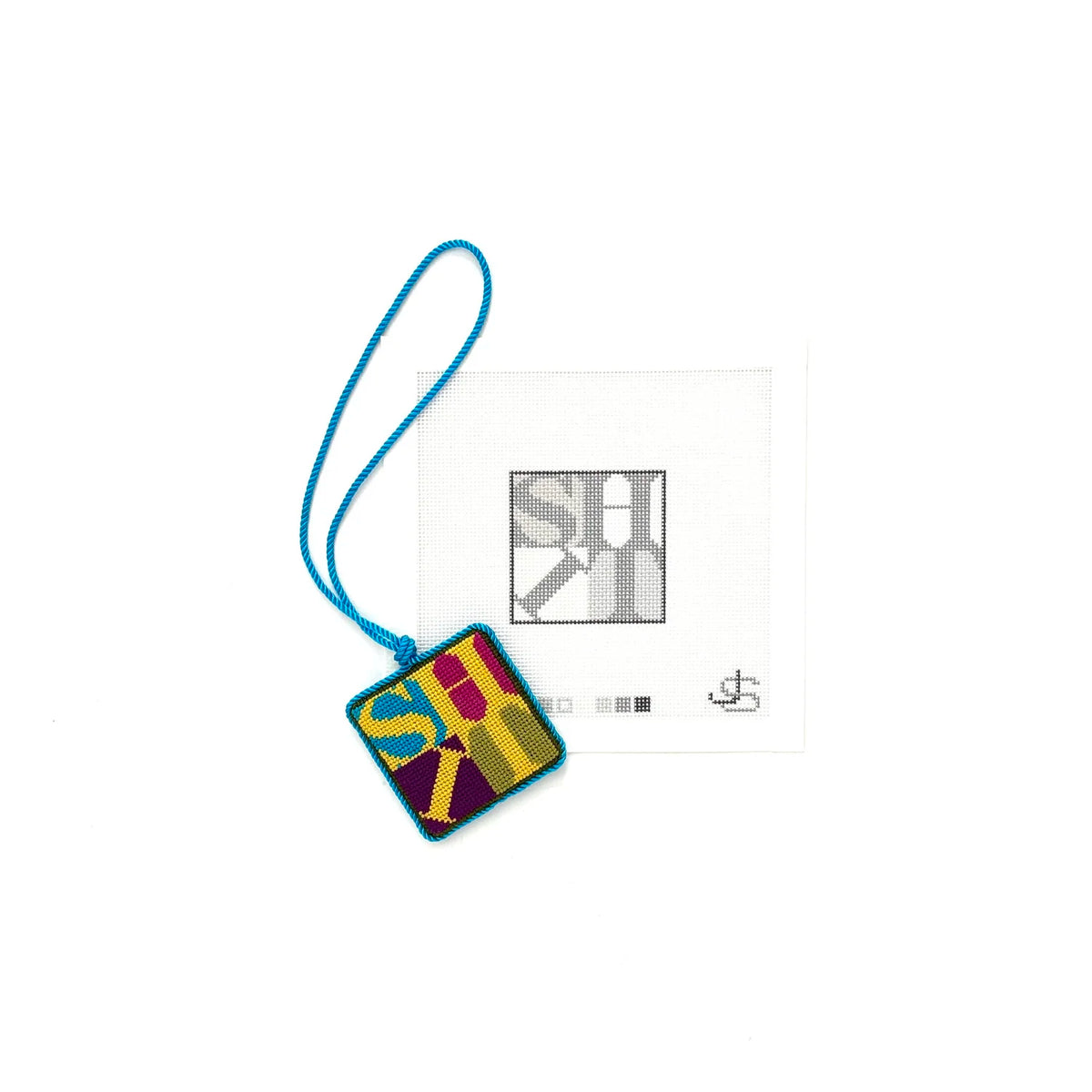 JS-272A - SHIT Bag Tag - Greyscale