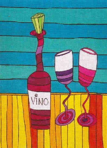 JW-07 - Vino with Glasses