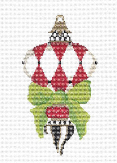 KAH33-18 - Red Carnelian Harlequin