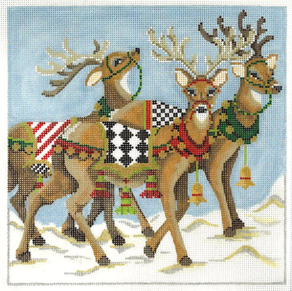 KANP09-18 - Prancing Reindeer