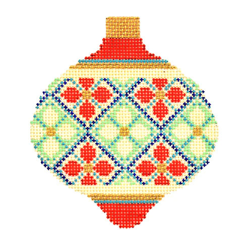KB 1593 - Florentine Baubles - Floral Lattice