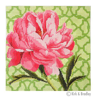 KB 1378 - Trellis Square - Peony
