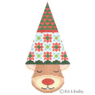 KB 1384- Reindeer Cone - Dash (Diamonds)