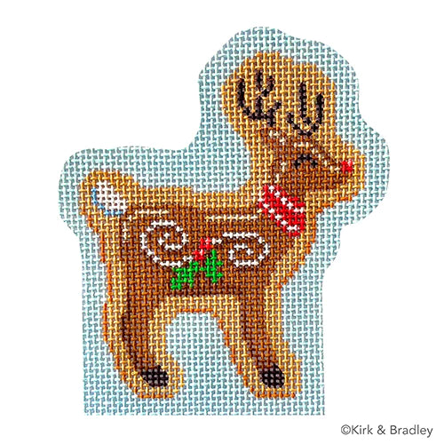 KB 1631 - Candy Cottage Add-On - RightFacing Reindeer