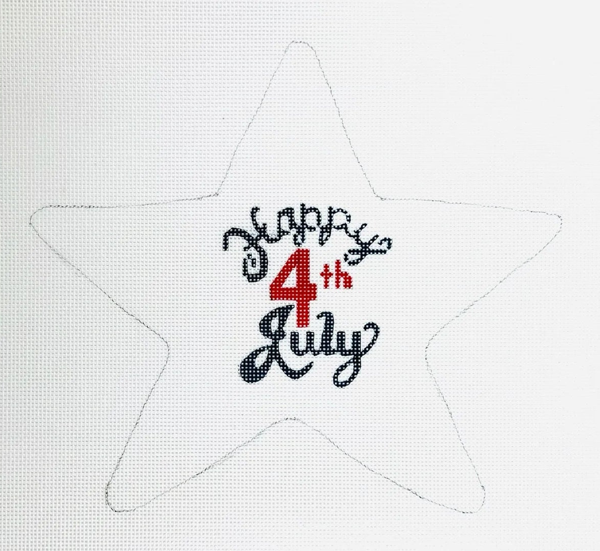 KCD1470 - Happy 4th of July Star