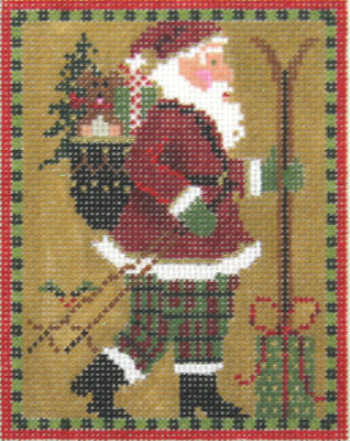 KCN136 - Mini Skiing Santa