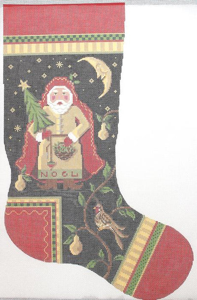 KCN161ST - NOEL Santa and Partridge
