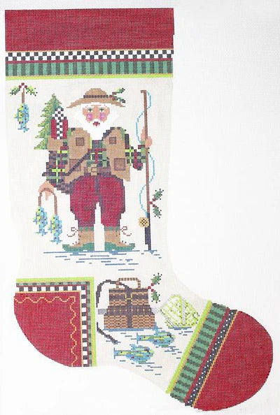 KCN164ST - Santa the Fly Fisherman