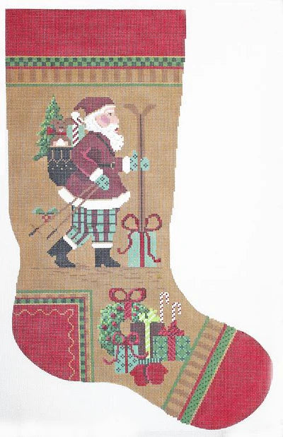 KCN165ST - Skiing Santa
