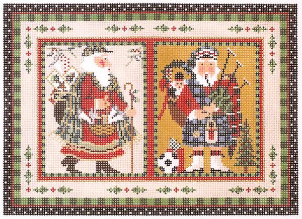 KCN174 - Highland Santa Pillow