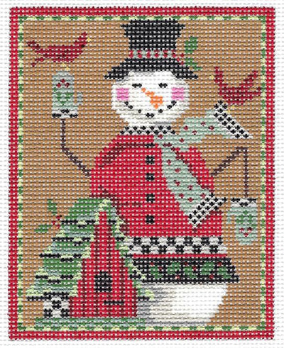 KCN20 - Snowman and Bird Chalet