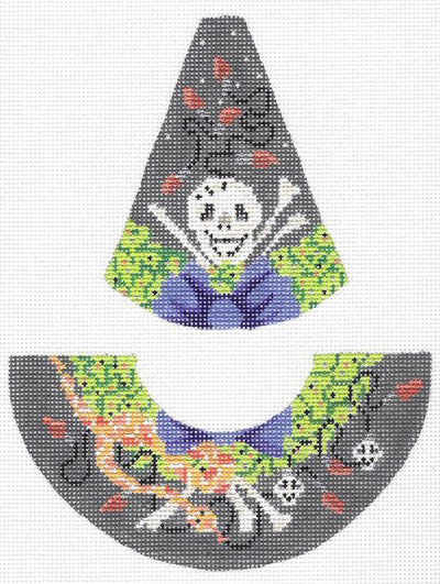 KCN9159 - Corn Snake and Skull Witch Hat
