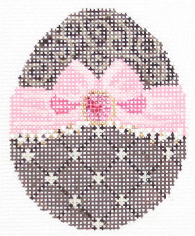 KEA12-18 - Chocolate Ribbon Egg