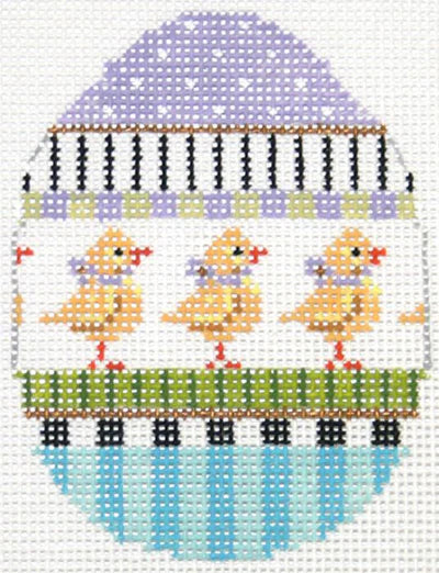 KEA33-18 - Lil' Chicks Patterned Egg