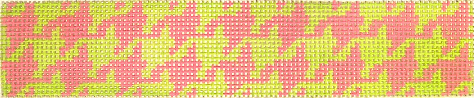 KF-20 - Pink and Lime Houndstooth