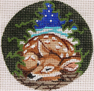 KL163 - Sleeping Fawn Ornament