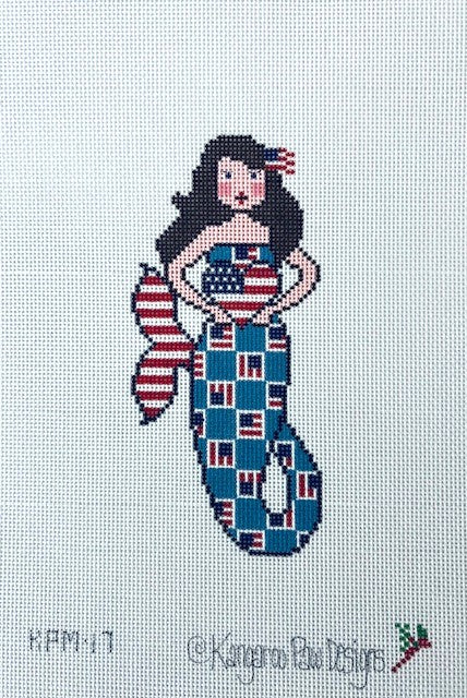 KPM-17 - Tossed Flags Mermaid
