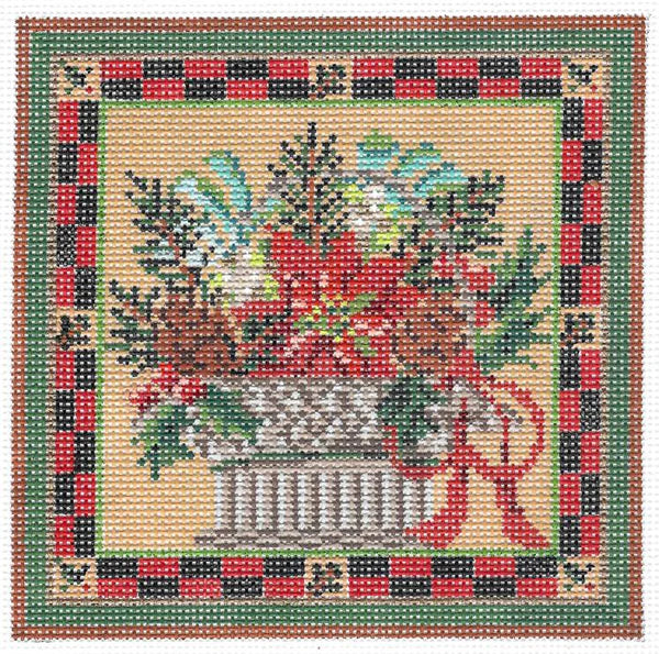 KWP12A-18 - Winter Greens Basket