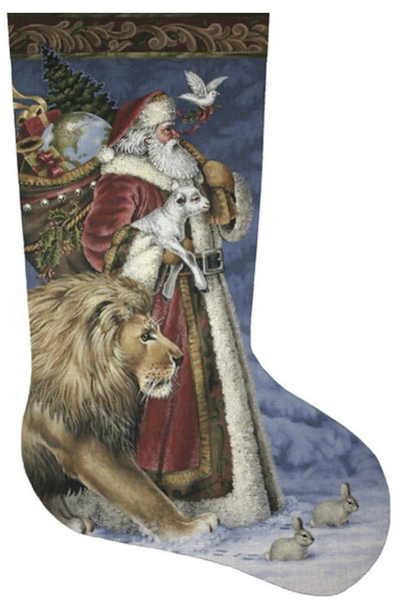 LGDAXS453 - Santa Peace Stocking
