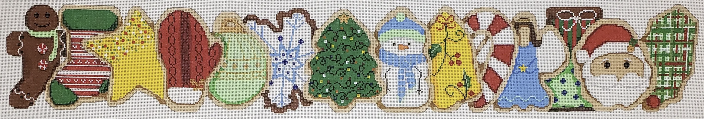 LL-APR-1 - Christmas Cookies Apron Row