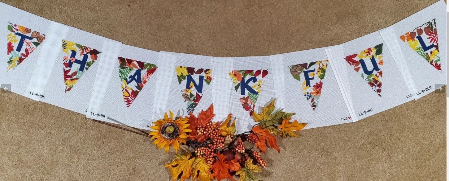 LL-BUN-1101 - Thankful Garland (8 canvases)