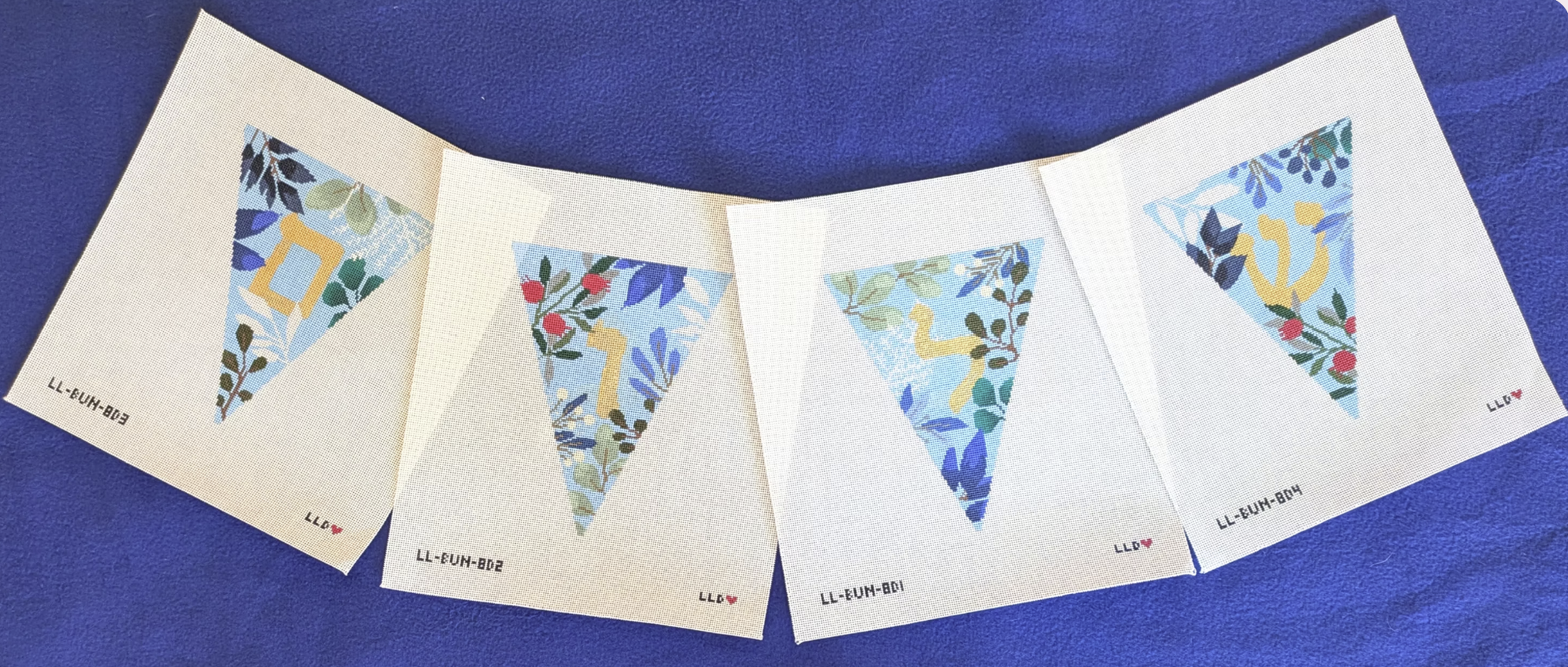 LL-BUN-8D - Shalom Garland (4 canvases)