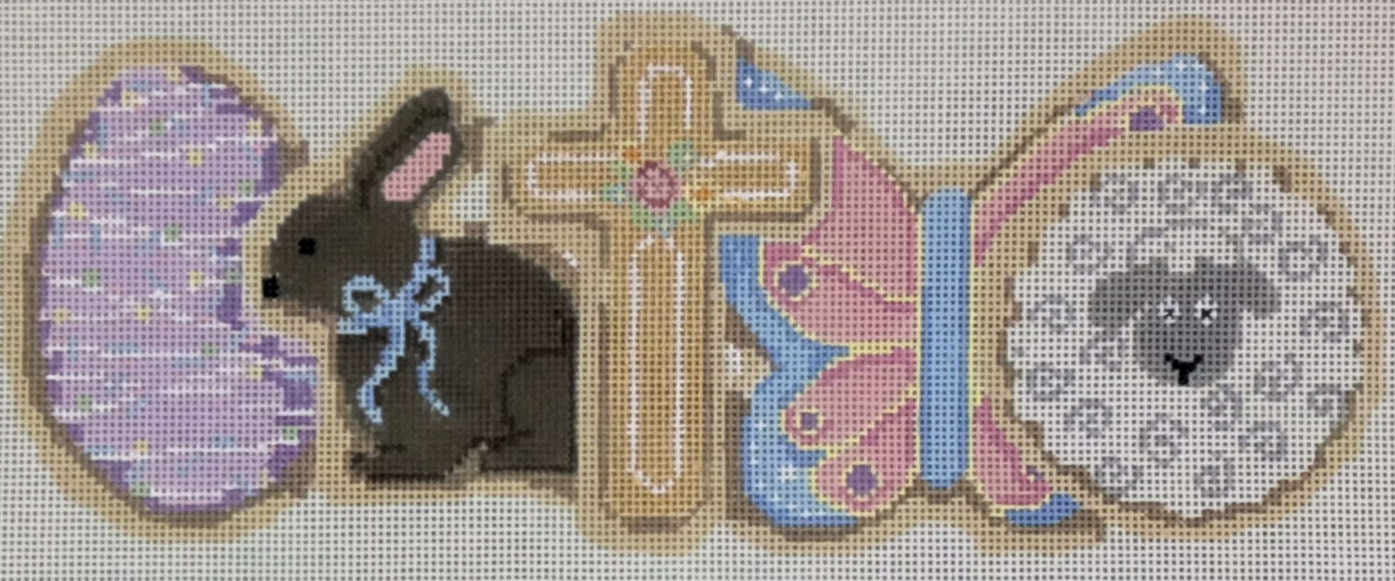 LL-C-0321 - Easter Cross Cookies Row