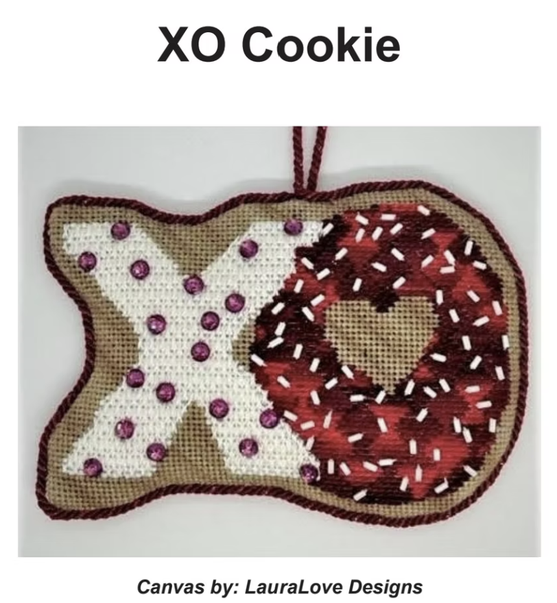 LL-C-15 - XO Cookie with Stitch Guide