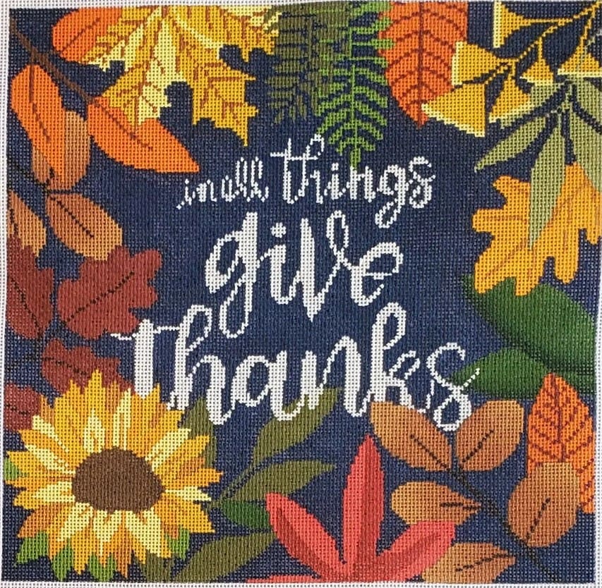 LL-PW-10 - Autumn Give Thanks Pillow