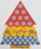 LR-3023C - Red, Yellow and Blue Tree