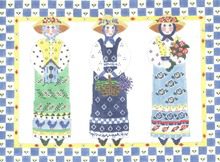 LR-337 - Trio Garden Ladies