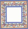 LR-350 - Blue Flower Frame