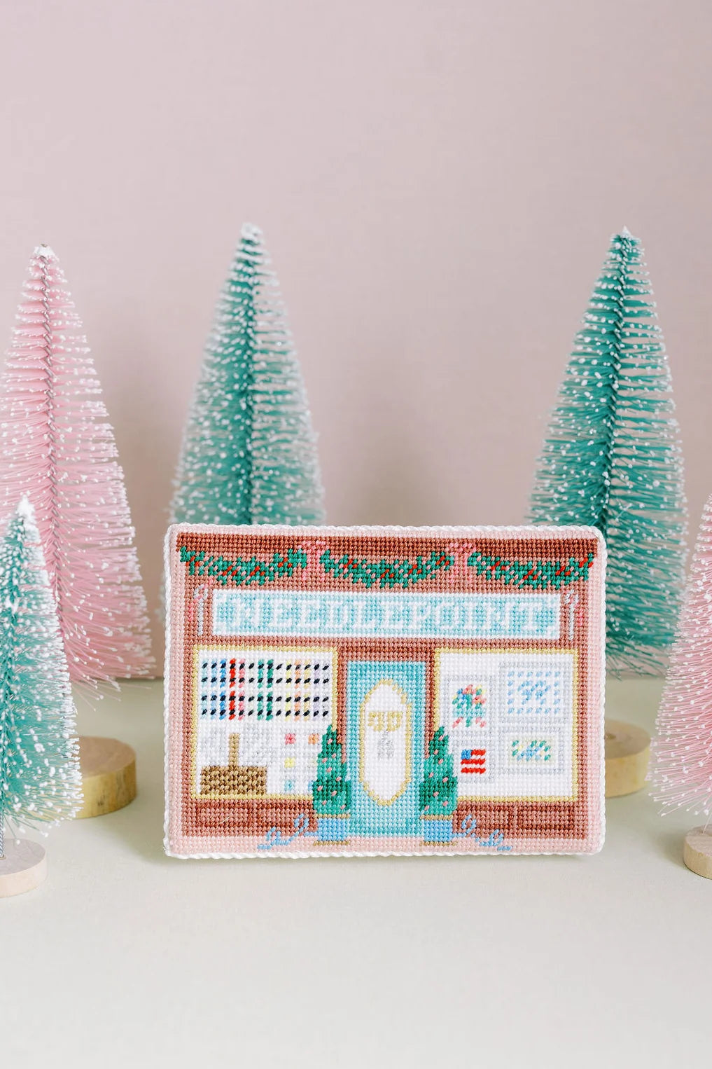 LP94 - Christmas Village Needlepoint Shop